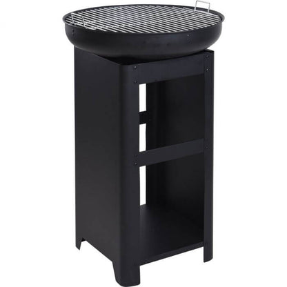 BBQ met grillplaat hoog model inclusief opslag