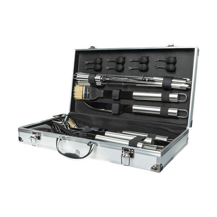 19-delig BBQset inclusief koffer