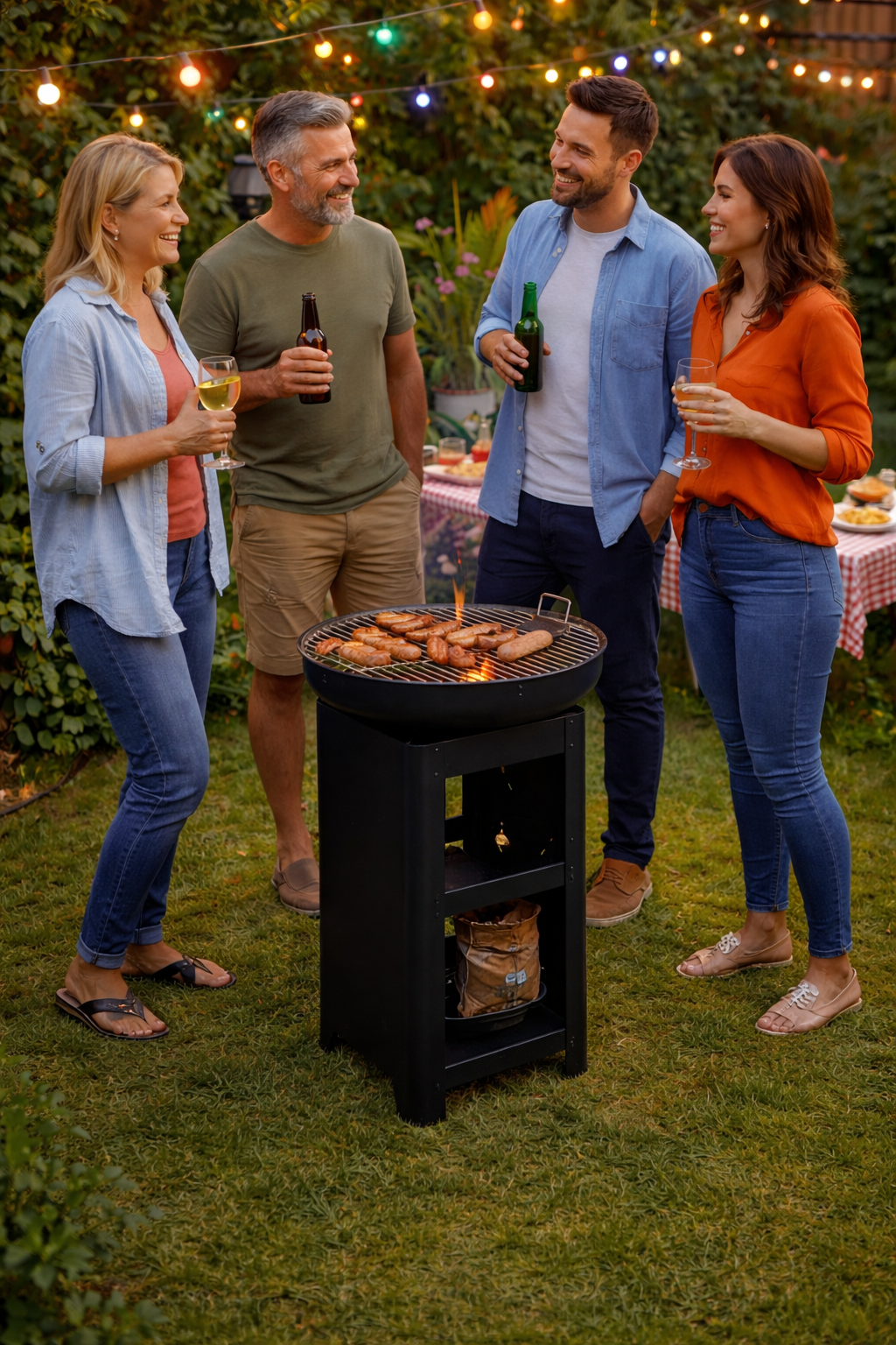 BBQ Grillplaat - hoog model - tuin - Gril - BBQ - Buiten