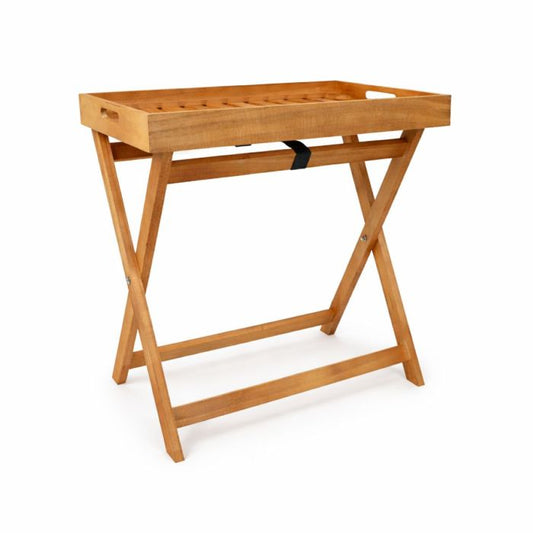 Dienbladtafel - hout - Afneembaar - Inklapbaar - Dienblad voor buiten - binnen