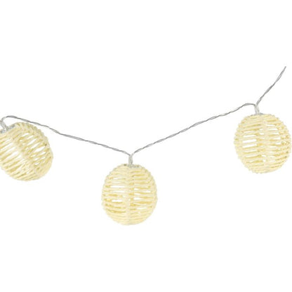 Lichtslinger rotan met 20 lampjes