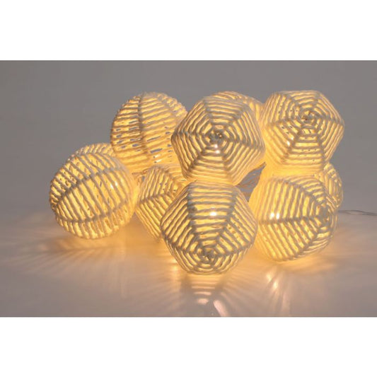 Lichtslinger rotan met 20 lampjes