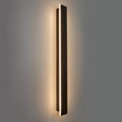 Zwarte moderne Wandlamp voor Buiten IP65 – Gevel & Tuinverlichting