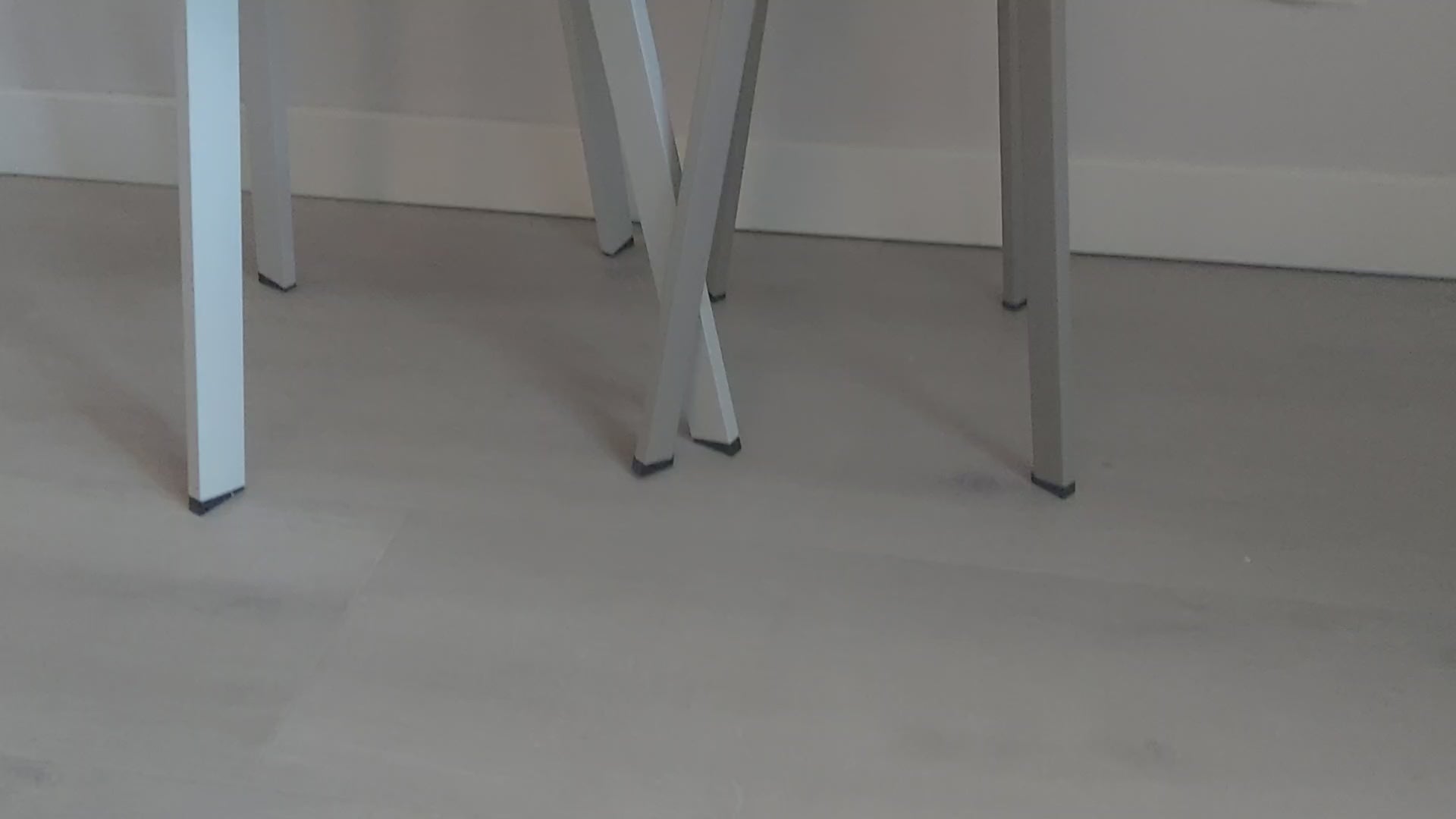 Bijzettafel set voor buiten - licht grijs & taupe - bijzettafel voor binnen - rond - salontafel