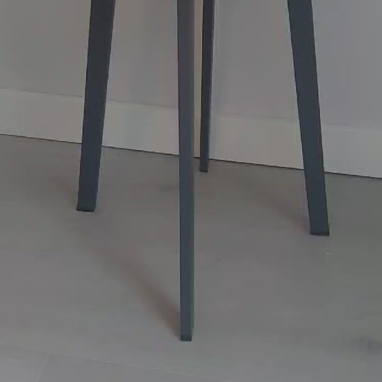 Bijzettafel rond antraciet voor buiten - voor binnen - salontafel